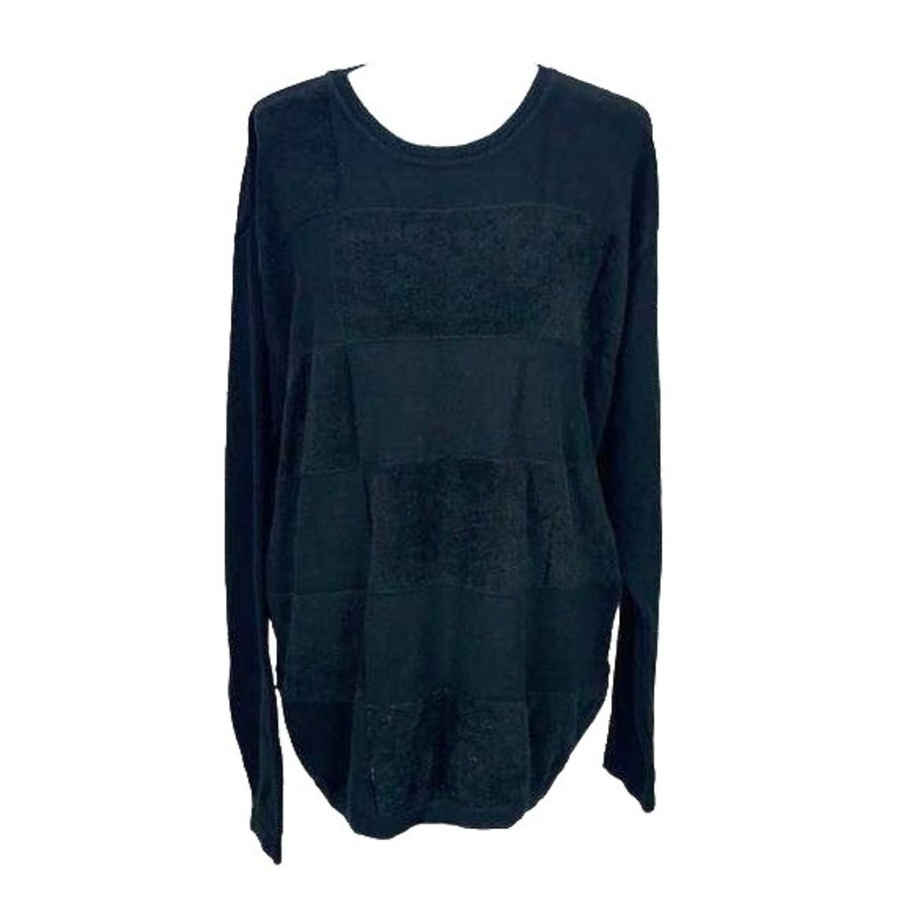 Axcess Men’s Black Size XL Block‎ Design Pullover Sweater